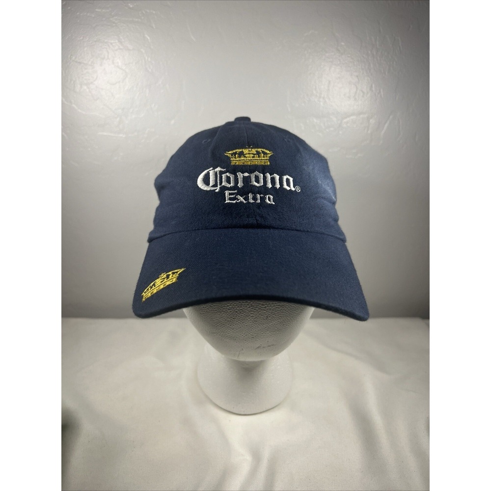 Corona Extra Beer Hat Baseball Cap Cerveza Dark Blue Strapback One Size